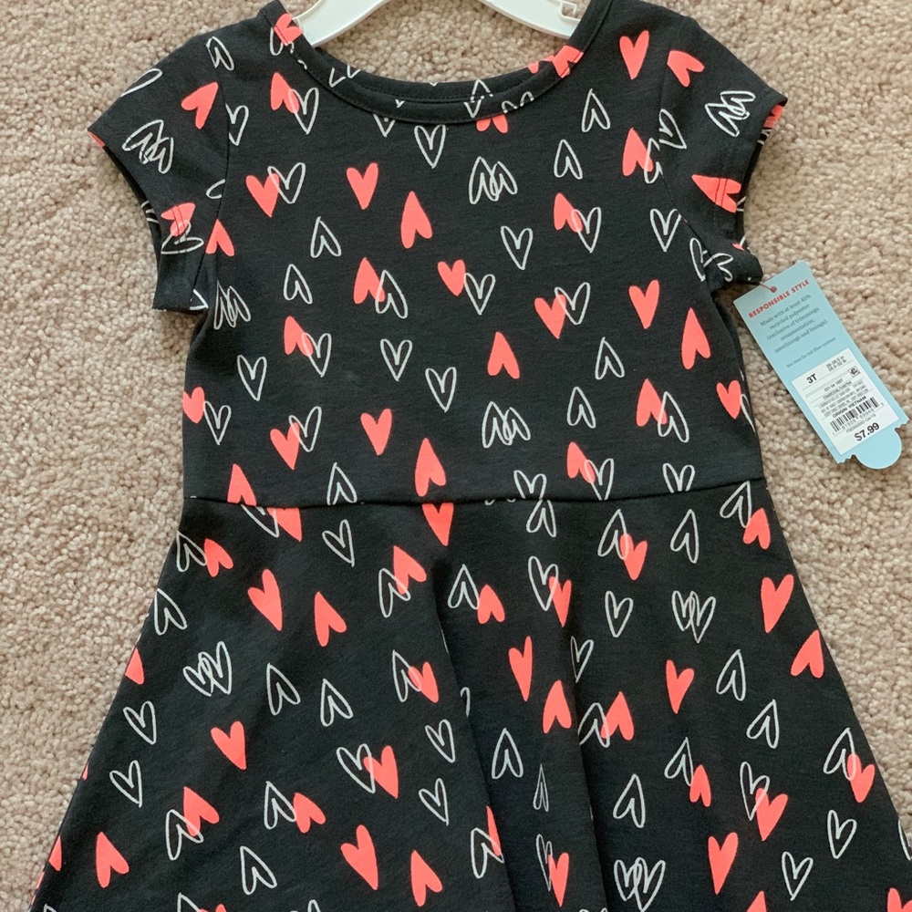 Cat & Jack Hearts Dress